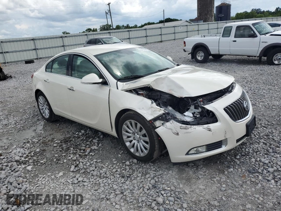 2013 Buick Regal Turbo Premium 1 with VIN 2G4GS5EVXD9223471, listed as a Copart auction lot 60434395 with 71,064 mi miles and Salvage title. Bid and sale history available at DreamBid. Image 4.