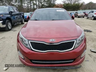 2015 Kia Optima SXL Turbo with VIN 5XXGR4A60FG513545, listed as a Copart auction lot 82642184 with 123,235 mi miles and Salvage Title. Bid and sale history available at DreamBid. Image 5.