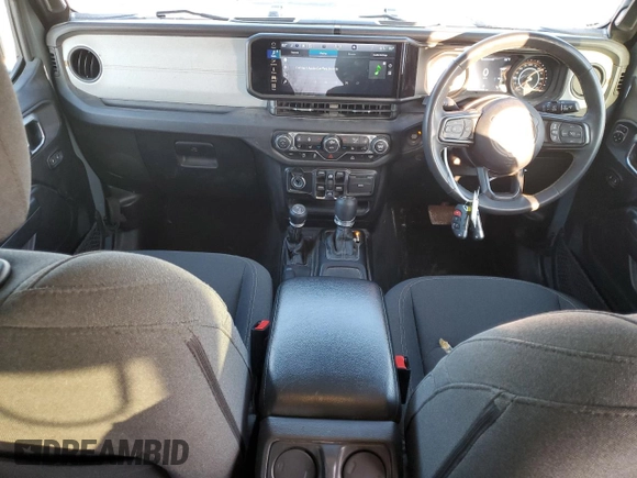 2024 Jeep Wrangler Sport с VIN 1C4PJXKN6RW214949, выставлен на аукционе Copart как лот 83198874 с пробегом 36 851 миль миль и Списание • Salvage title. История ставок и продаж доступна на DreamBid. Изображение 8.