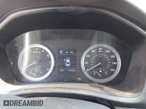 2018 Hyundai Sonata SE z VIN 5NPE24AF3JH599281, wystawiony jako IAAI lot #42465221 z przebiegiem 193 734 mil mil oraz . Historia ofert i sprzedaży dostępna na DreamBid. Obrazek 7.
