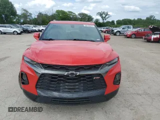 2020 Chevrolet Blazer RS z VIN 3GNKBKRS8LS573512, wystawiony jako Copart lot #58736815 z przebiegiem Nie podano mil oraz Szkoda całkowita • Salvage title. Historia ofert i sprzedaży dostępna na DreamBid. Obrazek 5.