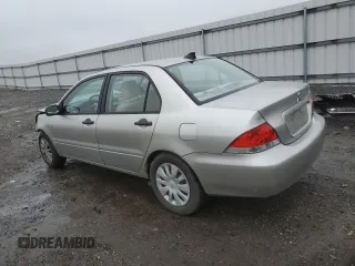 2006 Mitsubishi Lancer ES with VIN JA3AJ26E66U008538, listed as a Copart auction lot 60974795 with 121,211 mi miles and Salvage title. Bid and sale history available at DreamBid. Image 2.
