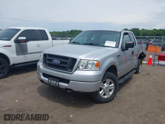 2005 Ford F-150 STX with VIN 1FTRX14W05FB41582, listed as a IAAI auction lot 42545331 with 111,555 mi miles and . Bid and sale history available at DreamBid. Image 2.