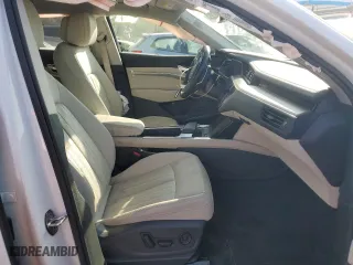 2024 Audi Q8 e-tron Premium Plus with VIN WA15AAGE3RB008907, listed as a Copart auction lot 83701054 with 8,760 mi miles and Salvage Title. Bid and sale history available at carsss.com. Image 7.