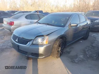 2009 Mitsubishi Galant ES with VIN 4A3AB36F39E026570, listed as a IAAI auction lot 41405761 with 201,512 mi miles and . Bid and sale history available at DreamBid. Image 2.