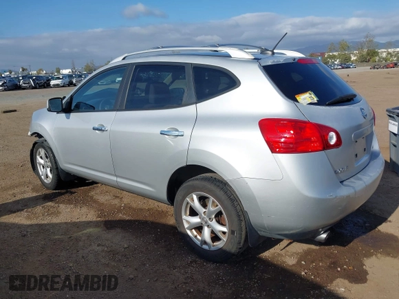 2010 Nissan Rogue S with VIN JN8AS5MT3AW016616, listed as a IAAI auction lot 42148044 with 86,814 mi miles and . Bid and sale history available at carsss.com. Image 3.