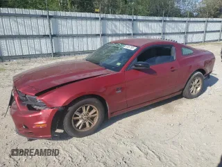 2014 Ford Mustang V6 with VIN 1ZVBP8AM9E5330246, listed as a Copart auction lot 53887865 with 118,583 mi miles and Salvage Title. Bid and sale history available at carsss.com. Image 1.