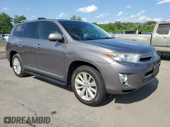 2013 Toyota Highlander Limited with VIN JTEDC3EH7D2014539, listed as a Copart auction lot 61906615 with 266,912 mi miles and Clean title. Bid and sale history available at DreamBid. Image 4.