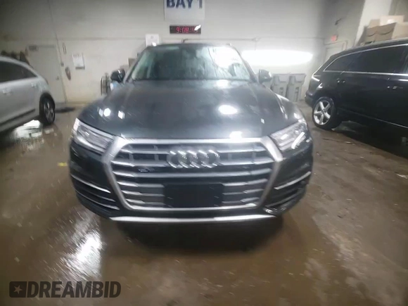 2019 Audi Q5 Premium with VIN WA1ANAFYXK2079977, listed as a Copart auction lot 46143885 with 41,468 mi miles and Salvage Title. Bid and sale history available at carsss.com. Image 13.