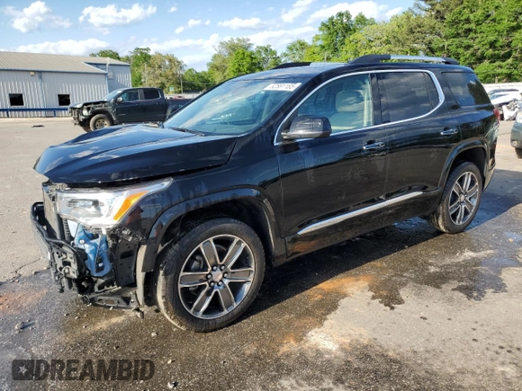 2019 GMC Acadia Denali with VIN 1GKKNPLS0KZ253340, listed as a Copart auction lot 52581185 with 70,228 mi miles and Salvage Title. Bid and sale history available at carsss.com. Image 1.