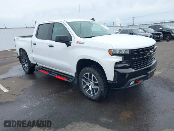 2019 Chevrolet Silverado 1500 LT Trail Boss with VIN 1GCPYFED2KZ261473, listed as a IAAI auction lot 41824661 with 88,206 mi miles and . Bid and sale history available at DreamBid. Image 1.