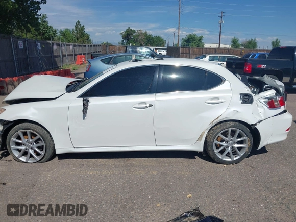2013 Lexus IS 250 with VIN JTHCF5C26D5063634, listed as a IAAI auction lot 42781335 with Not provided miles and . Bid and sale history available at DreamBid. Image 15.
