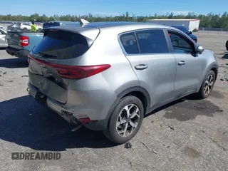 2021 Kia Sportage LX with VIN KNDPM3AC8M7925443, listed as a IAAI auction lot 41861046 with 87,142 mi miles and . Bid and sale history available at carsss.com. Image 4.