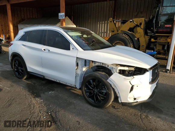 2019 Infiniti QX50 Luxe с VIN 3PCAJ5M3XKF123473, выставлен на аукционе Copart как лот 50099005 с пробегом 57 211 миль миль и Чистый • Clean title. История ставок и продаж доступна на DreamBid. Изображение 4.