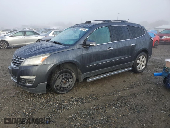 2013 Chevrolet Traverse LTZ z VIN 1GNKVLKD5DJ224349, wystawiony jako Copart lot #49534395 z przebiegiem 164 315 mil mil oraz Szkoda całkowita • Salvage title. Historia ofert i sprzedaży dostępna na DreamBid. Obrazek 1.