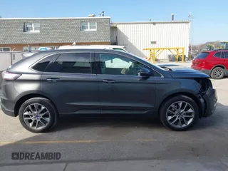 2015 Ford Edge Titanium with VIN 2FMPK4K81FBC30541, listed as a IAAI auction lot 41810625 with 117,345 mi miles. Bid and sale history available at carsss.com. Image 14.