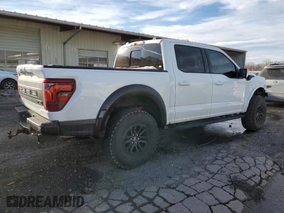 2024 Ford F-150 Raptor with VIN 1FTFW1RG8RFB75914, listed as a Copart auction lot 42652185 with 1,914 mi miles and Salvage Title. Bid and sale history available at DreamBid. Image 3.