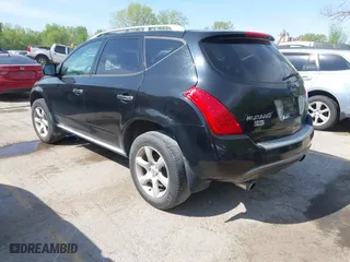 2006 Nissan Murano SL with VIN JN8AZ08W06W503802, listed as a IAAI auction lot 42092158 with 189,052 mi miles. Bid and sale history available at carsss.com. Image 3.