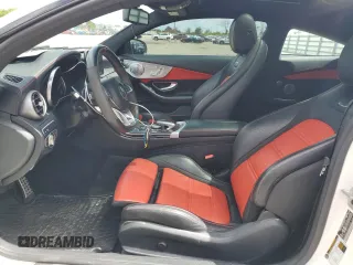 2017 Mercedes-Benz C 63 S AMG with VIN WDDWJ8HB9HF514455, listed as a Copart auction lot 59925904 with 57,638 mi miles and Salvage Title. Bid and sale history available at carsss.com. Image 7.