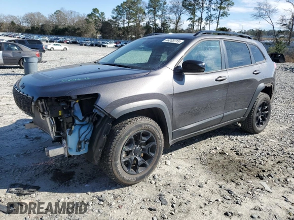 2022 Jeep Cherokee X with VIN 1C4PJMCX7ND526248, listed as a Copart auction lot 46283715 with 46,594 mi miles and Salvage Title. Bid and sale history available at carsss.com. Image 1.