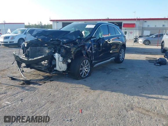 2021 Cadillac XT4 FWD Premium Luxury with VIN 1GYFZCR47MF000064, listed as a IAAI auction lot 41974115 with 1 mi miles. Bid and sale history available at carsss.com. Image 16.
