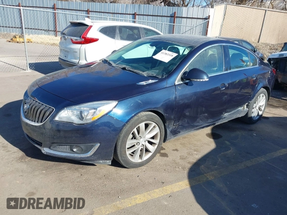 2016 Buick Regal Premium II with VIN 2G4GS5GX8G9199819, listed as a IAAI auction lot 41383318 with 64,330 mi miles and . Bid and sale history available at DreamBid. Image 18.