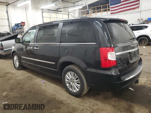 2013 Chrysler Town & Country Limited with VIN 2C4RC1GG0DR760237, listed as a Copart auction lot 50691645 with 94,716 mi miles and Salvage Title. Bid and sale history available at carsss.com. Image 2.