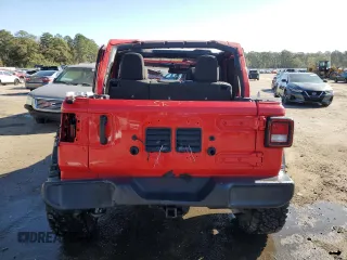 2021 Jeep Wrangler Unlimited Sport S with VIN 1C4HJXDN7MW544741, listed as a Copart auction lot 81781204 with 78,481 mi miles and Non repairable. Bid and sale history available at DreamBid. Image 6.