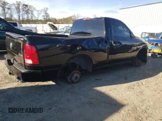 2013 Ram 1500 Express with VIN 3C6JR7AT4DG519914, listed as a Copart auction lot 82296994 with 199,378 mi miles and Salvage title. Bid and sale history available at DreamBid. Image 3.