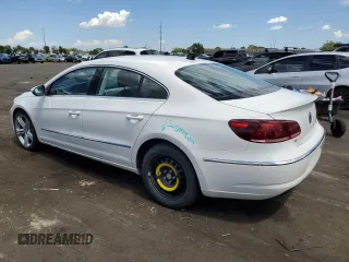 2013 Volkswagen CC Sport with VIN WVWBN7AN8DE509193, listed as a Copart auction lot 65256984 with 62,211 mi miles and Salvage Title. Bid and sale history available at carsss.com. Image 2.
