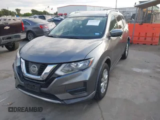 2017 Nissan Rogue SV with VIN KNMAT2MV1HP583081, listed as a IAAI auction lot 42156332 with 105,723 mi miles. Bid and sale history available at carsss.com. Image 2.