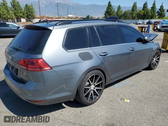 2015 Volkswagen Golf SportWagen TDI SE with VIN 3VWCA7AU8FM506683, listed as a Copart auction lot 65260753 with 143,982 mi miles. Bid and sale history available at carsss.com. Image 3.