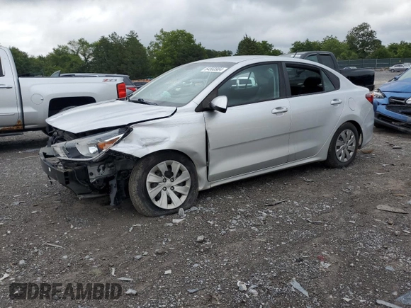 2019 Kia Rio S with VIN 3KPA24AB6KE241240, listed as a Copart auction lot 64568984 with 86,934 mi miles and Salvage Title. Bid and sale history available at DreamBid. Image 1.