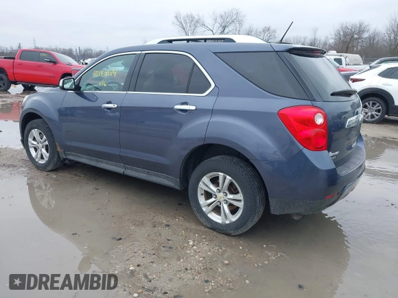 2013 Chevrolet Equinox LTZ with VIN 2GNFLGEK6D6266910, listed as a IAAI auction lot 42064679 with 106,585 mi miles and . Bid and sale history available at DreamBid. Image 3.