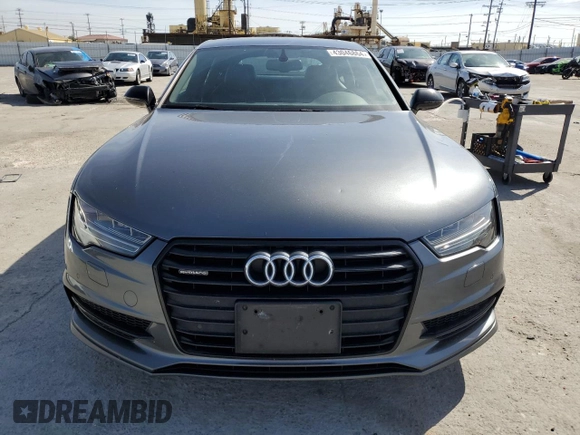 2018 Audi A7 Premium Plus with VIN WAUW3AFC1JN069371, listed as a Copart auction lot 43046864 with 65,617 mi miles. Bid and sale history available at carsss.com. Image 5.