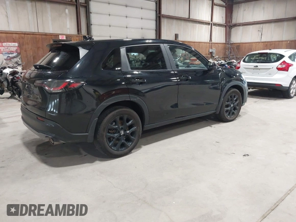 2024 Honda HR-V Sport with VIN 3CZRZ2H51RM726219, listed as a IAAI auction lot 42456632 with 41,389 mi miles and . Bid and sale history available at DreamBid. Image 4.