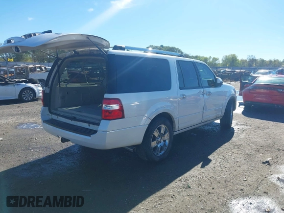 2010 Ford Expedition Max Limited with VIN 1FMJK1K57AEB57781, listed as a IAAI auction lot 40812641 with 176,798 mi miles and . Bid and sale history available at DreamBid. Image 4.