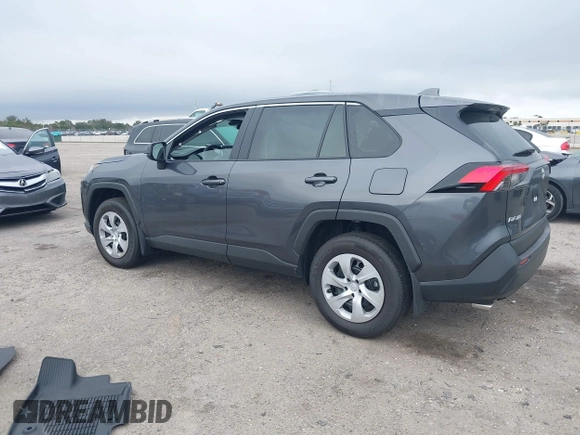 2025 Toyota RAV4 LE with VIN 2T3H1RFV9SW368568, listed as a IAAI auction lot 41330480 with 1,061 mi miles. Bid and sale history available at carsss.com. Image 3.