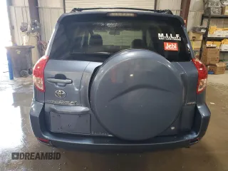 2007 Toyota RAV4 with VIN JTMBD33V575078535, listed as a Copart auction lot 48051955 with 104,271 mi miles and Salvage Title. Bid and sale history available at carsss.com. Image 6.