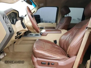 2012 Ford F-350 XL with VIN 1FT8W3DT8CEA79884, listed as a Copart auction lot 42597905 with 256,009 mi miles and Salvage Title. Bid and sale history available at DreamBid. Image 7.