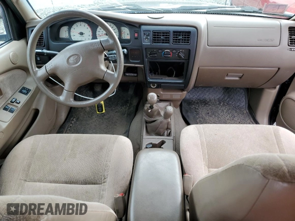 2004 Toyota Tacoma with VIN 5TEWN72N14Z424211, listed as a Copart auction lot 51815615 with 203,415 mi miles and Salvage Title. Bid and sale history available at DreamBid. Image 8.