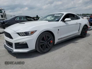 2015 Ford Mustang V6 with VIN 1FA6P8AM2F5372785, listed as a Copart auction lot 55048465 with 66,144 mi miles and Clean title. Bid and sale history available at DreamBid. Image 1.