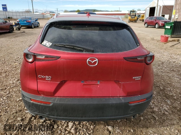2021 Mazda CX-30 Premium with VIN 3MVDMBDY8MM248161, listed as a Copart auction lot 79176964 with 58,106 mi miles and Salvage Title. Bid and sale history available at carsss.com. Image 6.