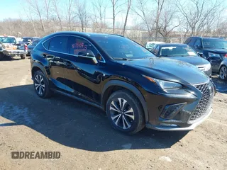 2019 Lexus NX with VIN JTJBARBZ0K2183748, listed as a IAAI auction lot 41735943 with 61,891 mi miles. Bid and sale history available at carsss.com. Image 1.
