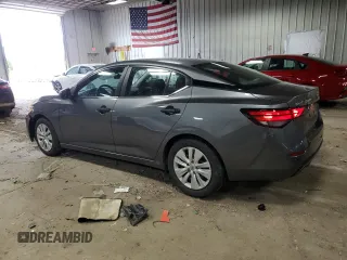 2024 Nissan Sentra S with VIN 3N1AB8BV2RY287157, listed as a Copart auction lot 51660145 with 22,636 mi miles and Salvage Title. Bid and sale history available at DreamBid. Image 2.
