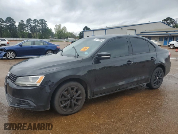 2011 Volkswagen Jetta SE with VIN 3VWDZ7AJXBM318518, listed as a Copart auction lot 50718595 with 164,353 mi miles and Salvage title. Bid and sale history available at DreamBid. Image 1.
