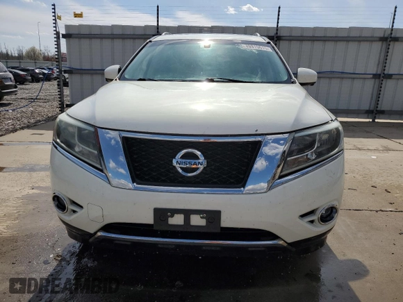 2013 Nissan Pathfinder SV with VIN 5N1AR2MM7DC633680, listed as a Copart auction lot 49915615 with 181,596 mi miles and Salvage Title. Bid and sale history available at carsss.com. Image 5.