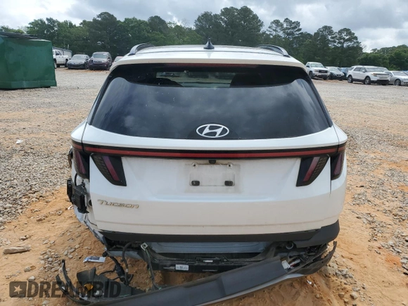 2022 Hyundai Tucson Limited with VIN 5NMJE3AE2NH018122, listed as a Copart auction lot 53956045 with 75,983 mi miles and Salvage title. Bid and sale history available at DreamBid. Image 6.