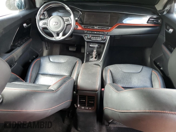 2021 Kia Niro Touring with VIN KNDCC3LC7M5463144, listed as a Copart auction lot 80680704 with 53,290 mi miles and Non Repairable. Bid and sale history available at carsss.com. Image 8.