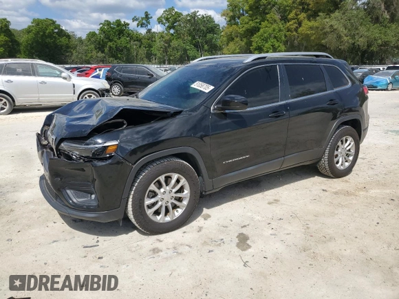 2019 Jeep Cherokee Latitude with VIN 1C4PJLCB6KD262837, listed as a Copart auction lot 51058705 with 66,368 mi miles and Non Repairable. Bid and sale history available at carsss.com. Image 1.
